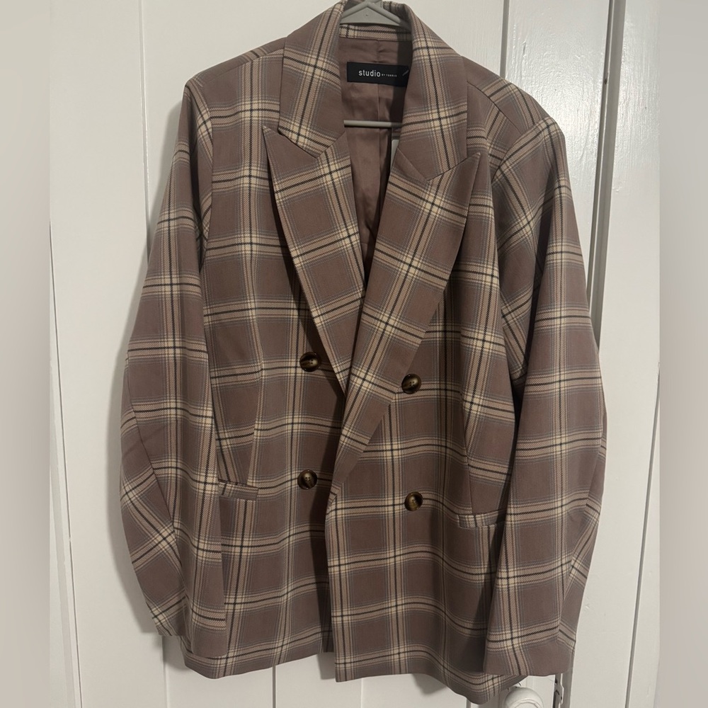 Torrid Plaid Blazer